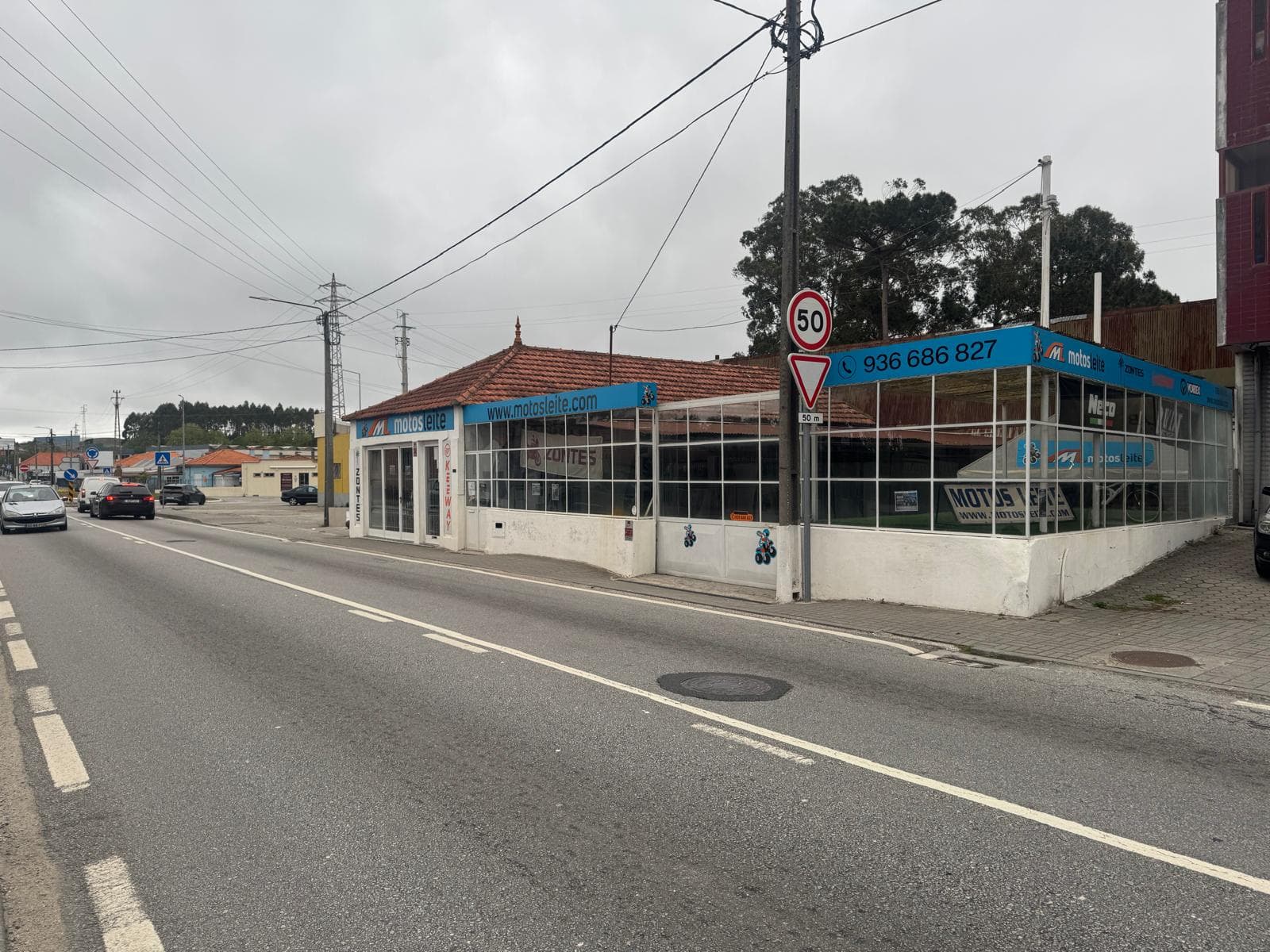 Vista da rua
