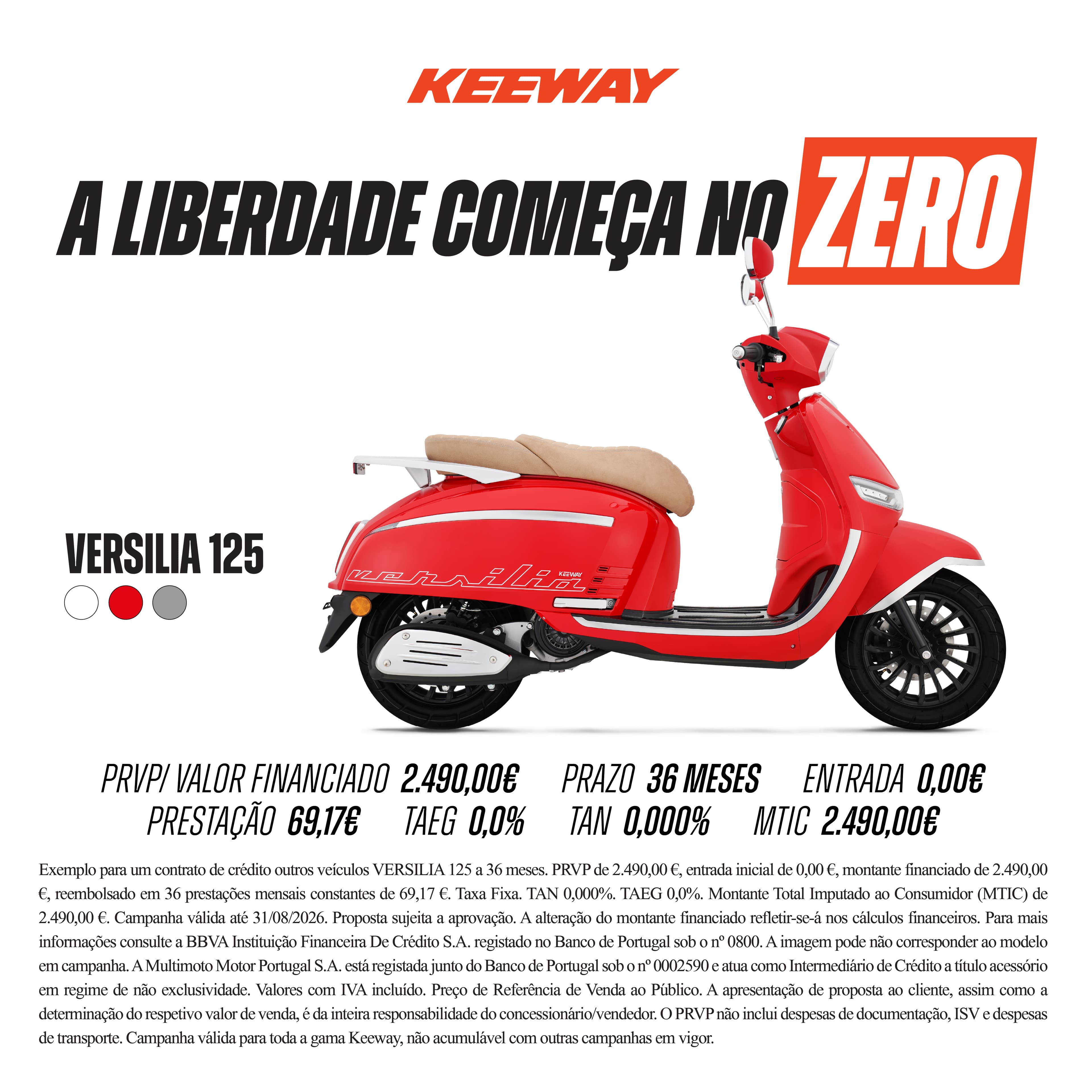 Keeway Versilia 125