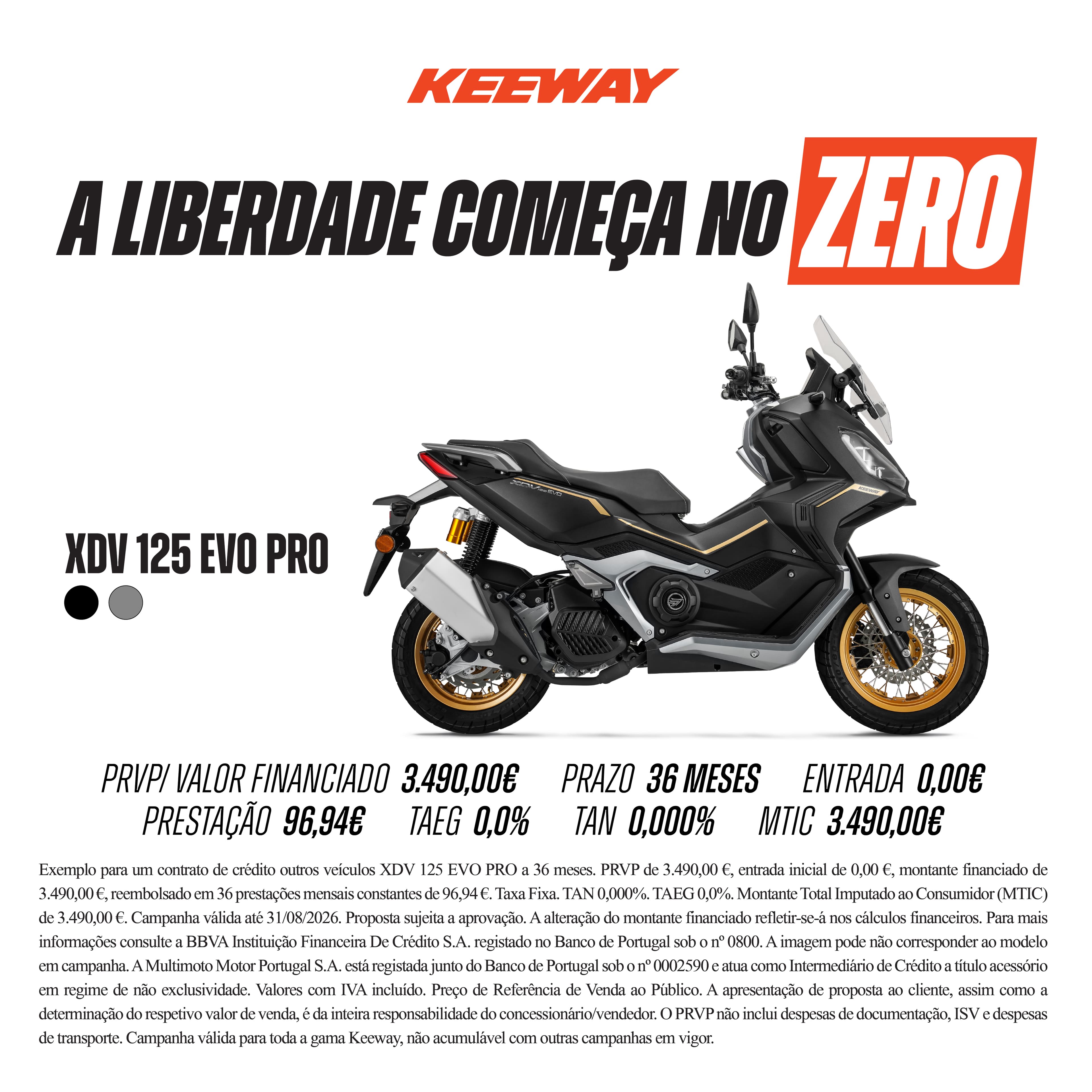 Keeway XDV 125 EVO Pro